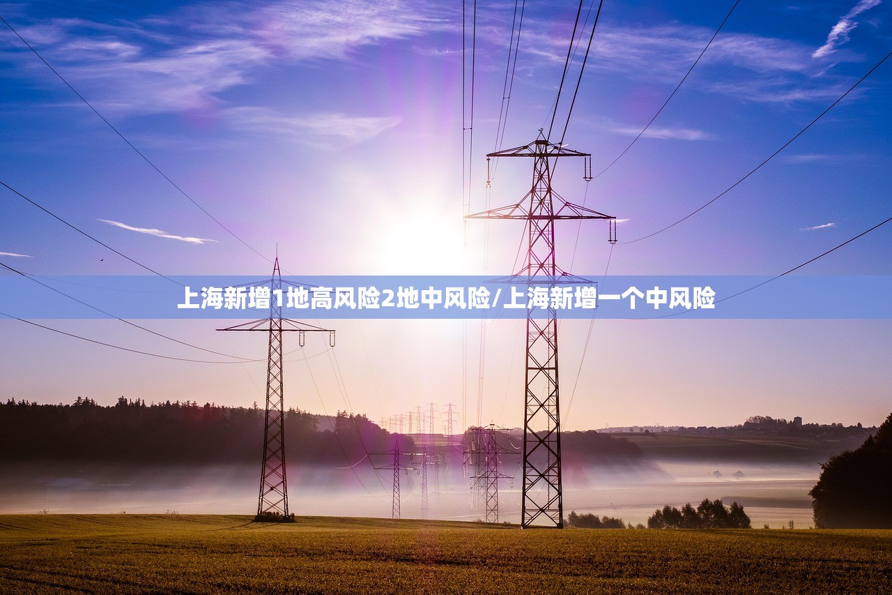 上海新增1地高风险2地中风险/上海新增一个中风险