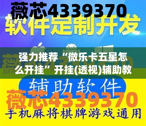 强力推荐“微乐卡五星怎么开挂	”开挂(透视)辅助教程