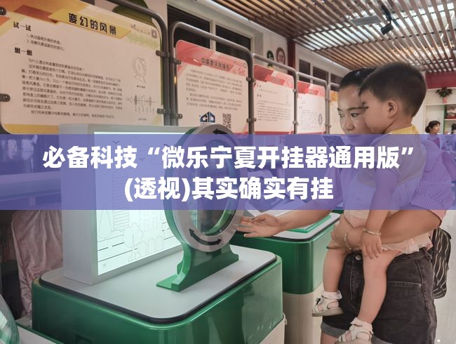 必备科技“微乐宁夏开挂器通用版”(透视)其实确实有挂