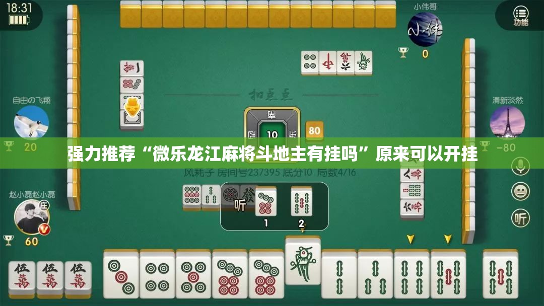 强力推荐“微乐龙江麻将斗地主有挂吗”原来可以开挂