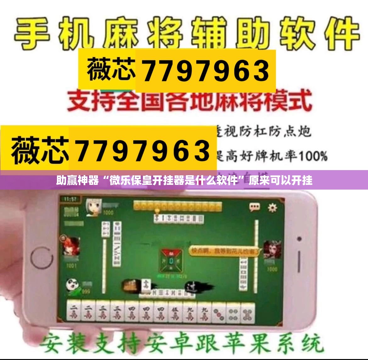 助赢神器“微乐保皇开挂器是什么软件”原来可以开挂