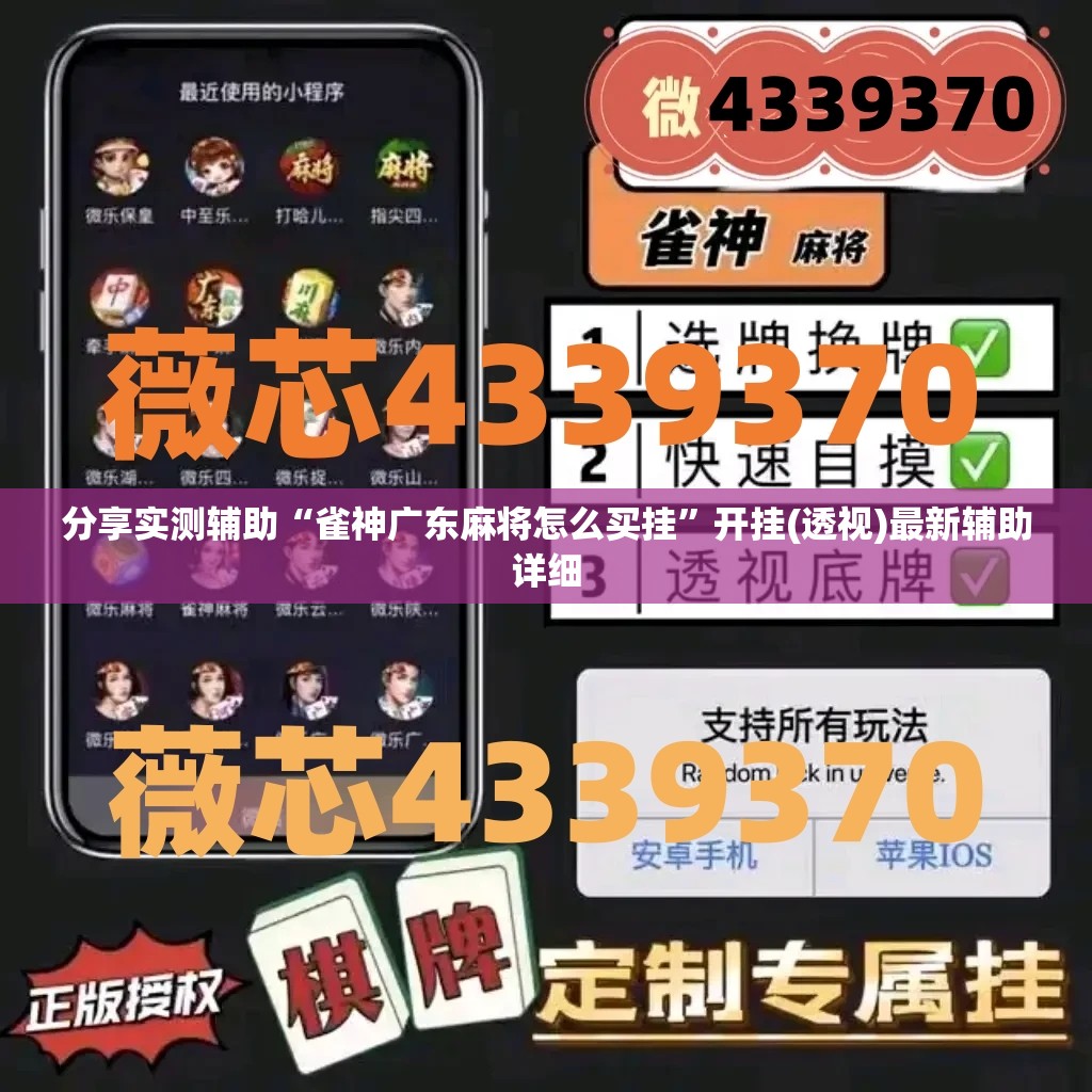 分享实测辅助“雀神广东麻将怎么买挂”开挂(透视)最新辅助详细