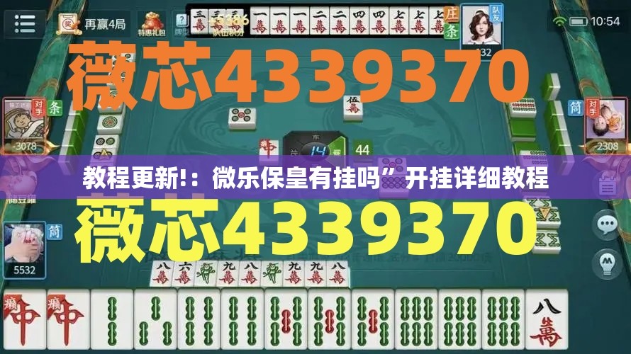 教程更新!：微乐保皇有挂吗”开挂详细教程
