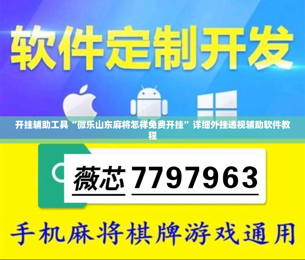 开挂辅助工具“微乐山东麻将怎样免费开挂	”详细外挂透视辅助软件教程