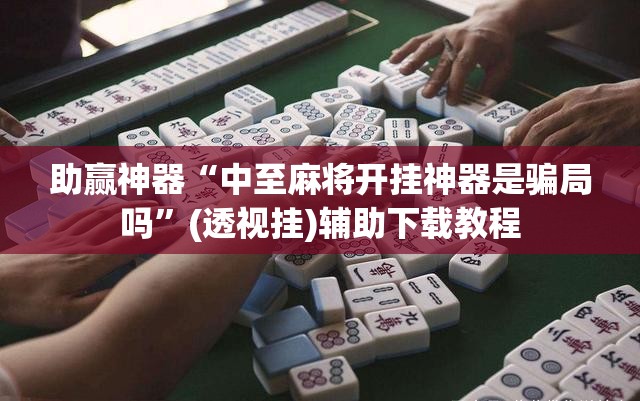 助赢神器“中至麻将开挂神器是骗局吗”(透视挂)辅助下载教程