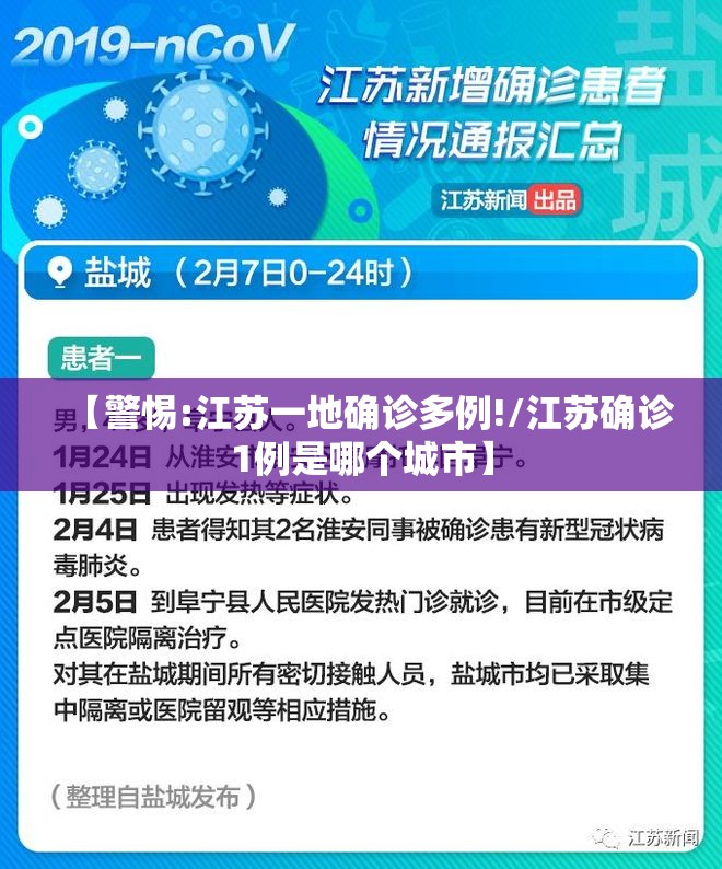 【警惕:江苏一地确诊多例!/江苏确诊1例是哪个城市】 【警惕:江苏一地确诊多例!/江苏确诊1例是哪个城市】