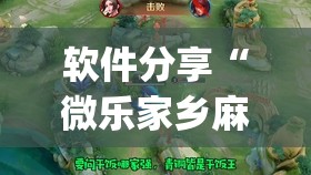 软件分享“微乐家乡麻将有没有挂”开挂(透视)辅助神器