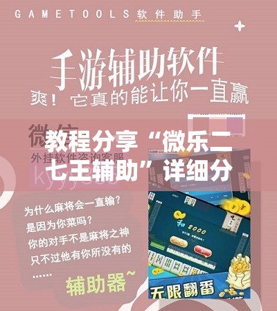 教程分享“微乐二七王辅助	”详细分享装挂步骤