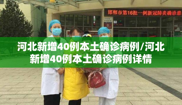 河北新增40例本土确诊病例/河北新增40例本土确诊病例详情 河北新增40例本土确诊病例/河北新增40例本土确诊病例详情