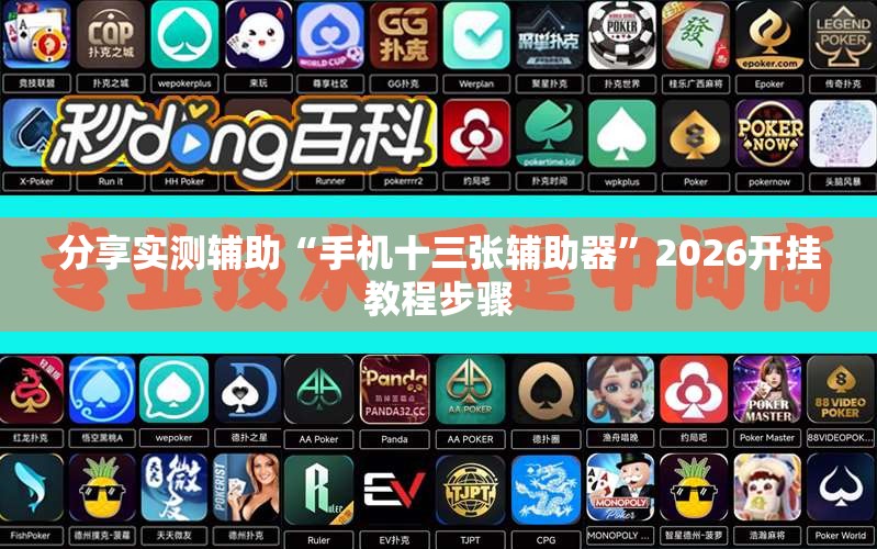 分享实测辅助“手机十三张辅助器	”2026开挂教程步骤