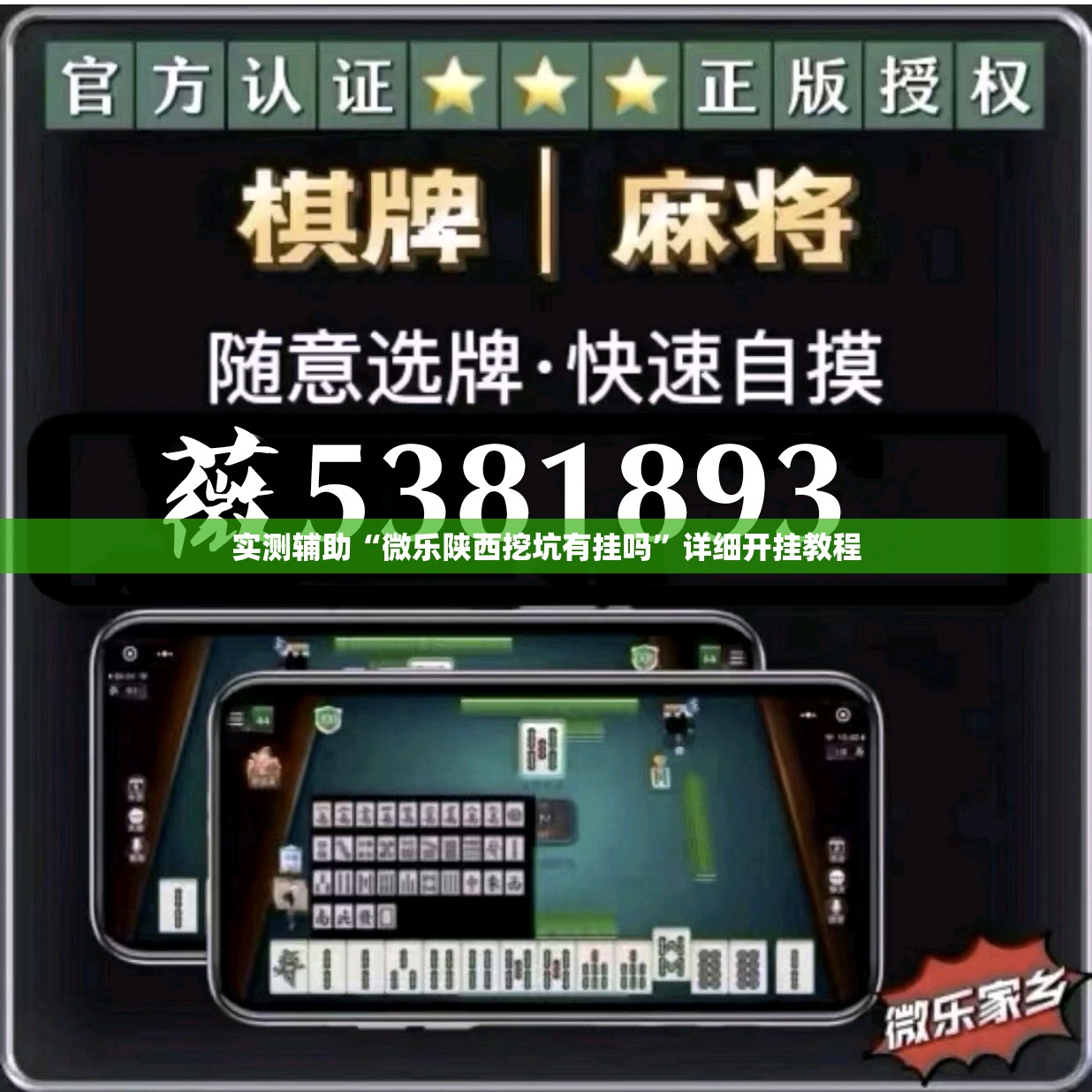 实测辅助“微乐陕西挖坑有挂吗”详细开挂教程