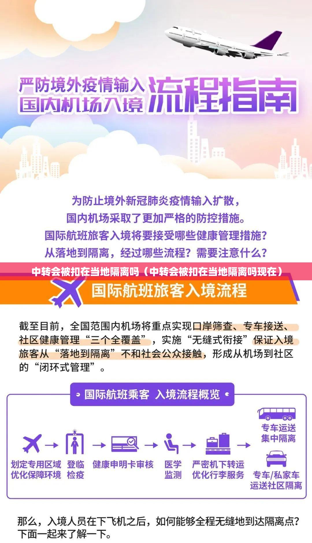 中转会被扣在当地隔离吗（中转会被扣在当地隔离吗现在）