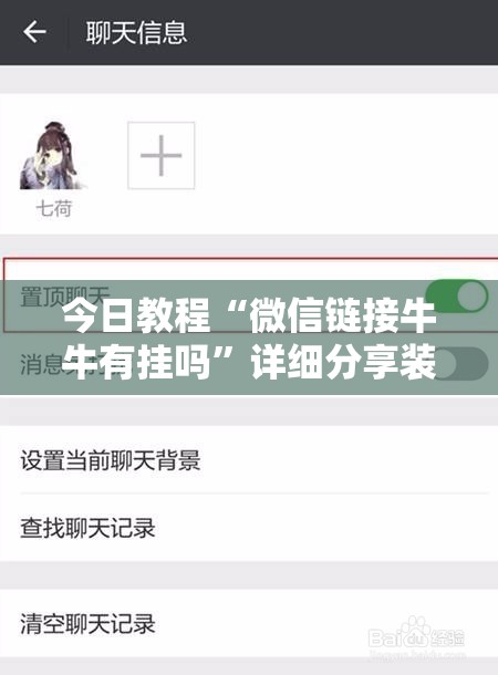 今日教程“微信链接牛牛有挂吗”详细分享装挂步骤