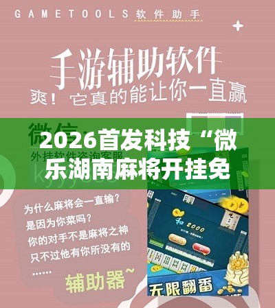 2026首发科技“微乐湖南麻将开挂免费下载安装	”开挂辅助脚本+详细开挂安装教程