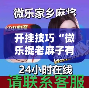 开挂技巧“微乐捉老麻子有没有开挂神器”开挂详细教程