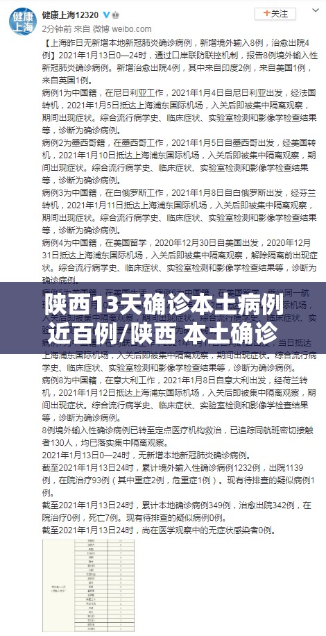 陕西13天确诊本土病例近百例/陕西 本土确诊 陕西13天确诊本土病例近百例/陕西 本土确诊