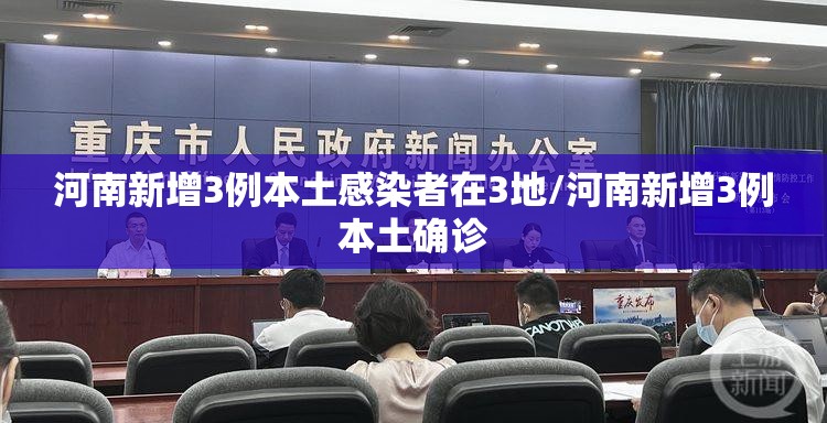 河南新增3例本土感染者在3地/河南新增3例本土确诊