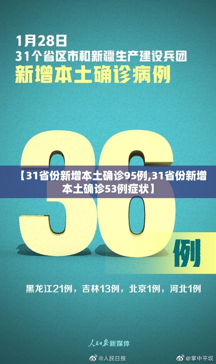 【31省份新增本土确诊95例,31省份新增本土确诊53例症状】 【31省份新增本土确诊95例,31省份新增本土确诊53例症状】