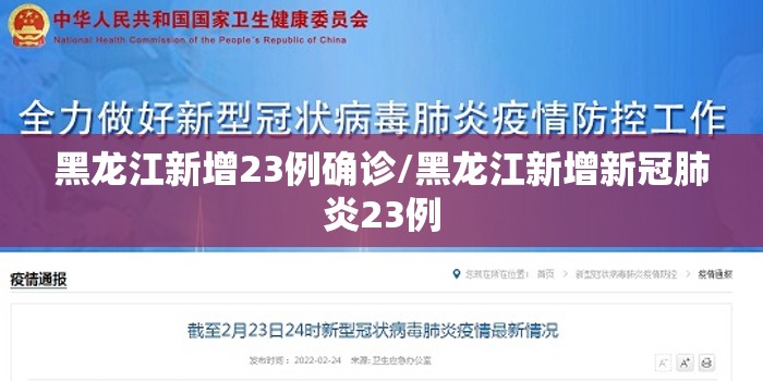 黑龙江新增23例确诊/黑龙江新增新冠肺炎23例 黑龙江新增23例确诊/黑龙江新增新冠肺炎23例