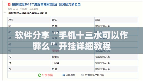 软件分享“手机十三水可以作弊么	”开挂详细教程