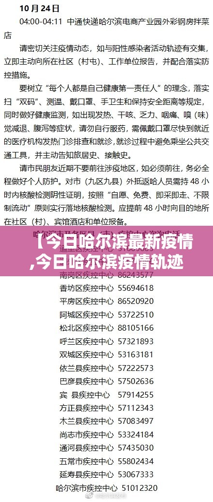 【今日哈尔滨最新疫情,今日哈尔滨疫情轨迹】