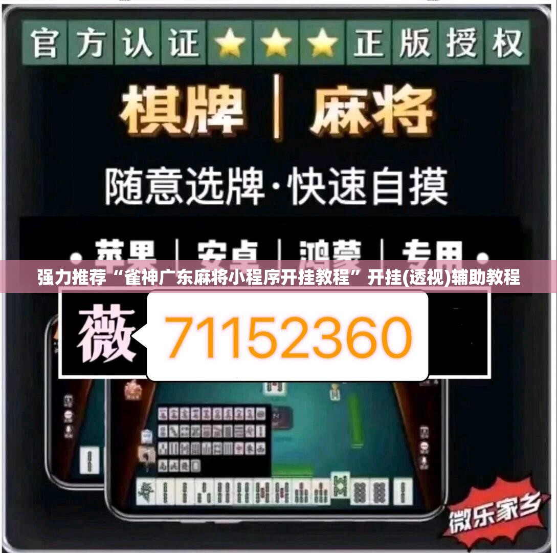 强力推荐“雀神广东麻将小程序开挂教程	”开挂(透视)辅助教程