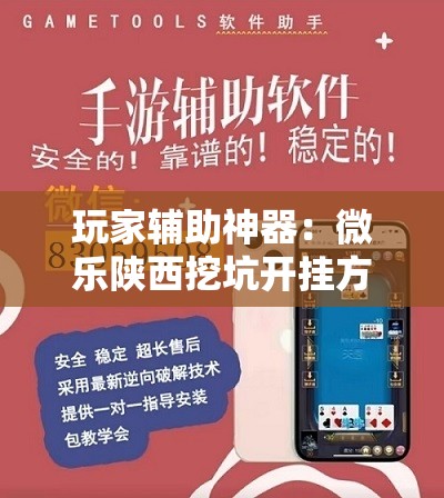 玩家辅助神器：微乐陕西挖坑开挂方法”详细分享装挂步骤