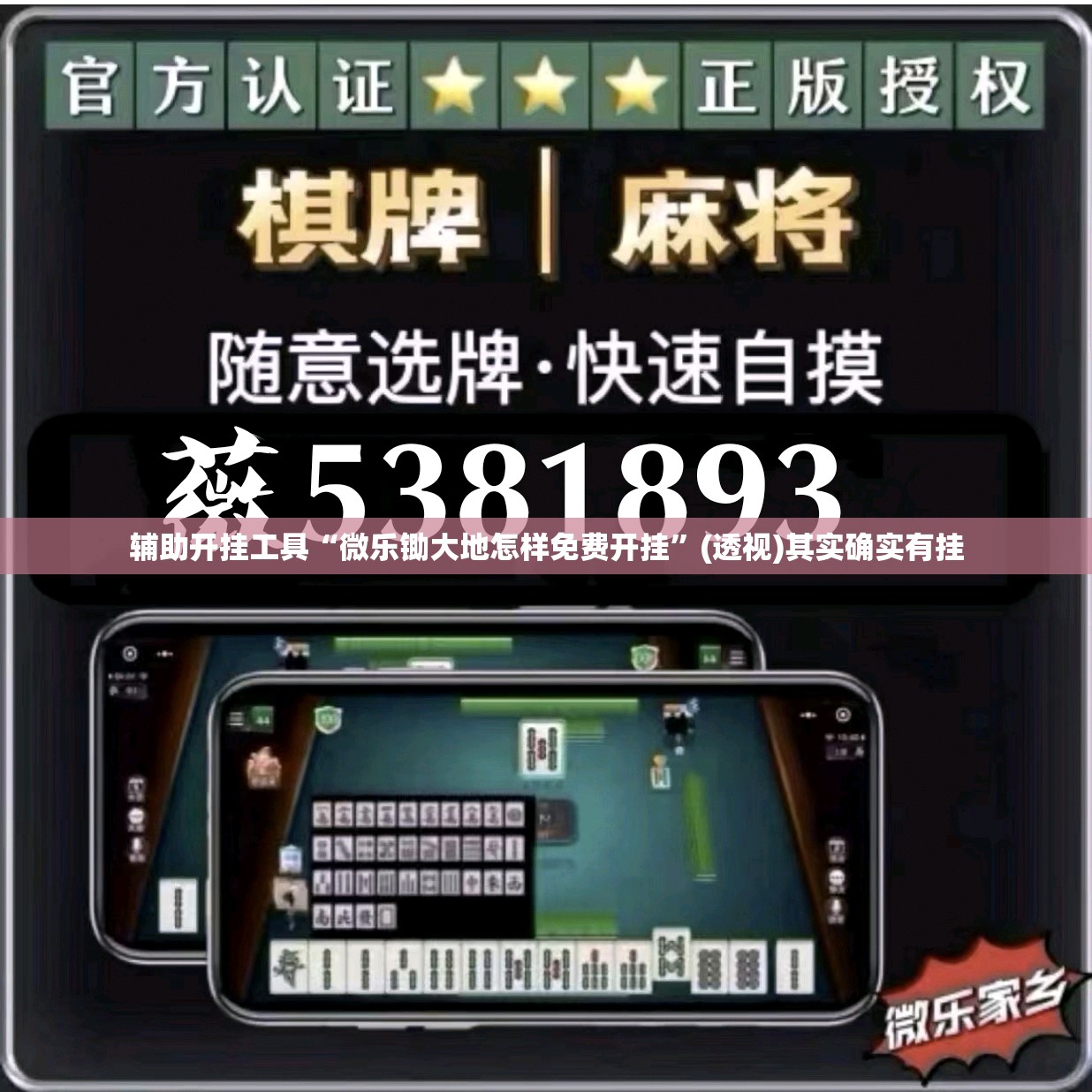 辅助开挂工具“微乐锄大地怎样免费开挂”(透视)其实确实有挂