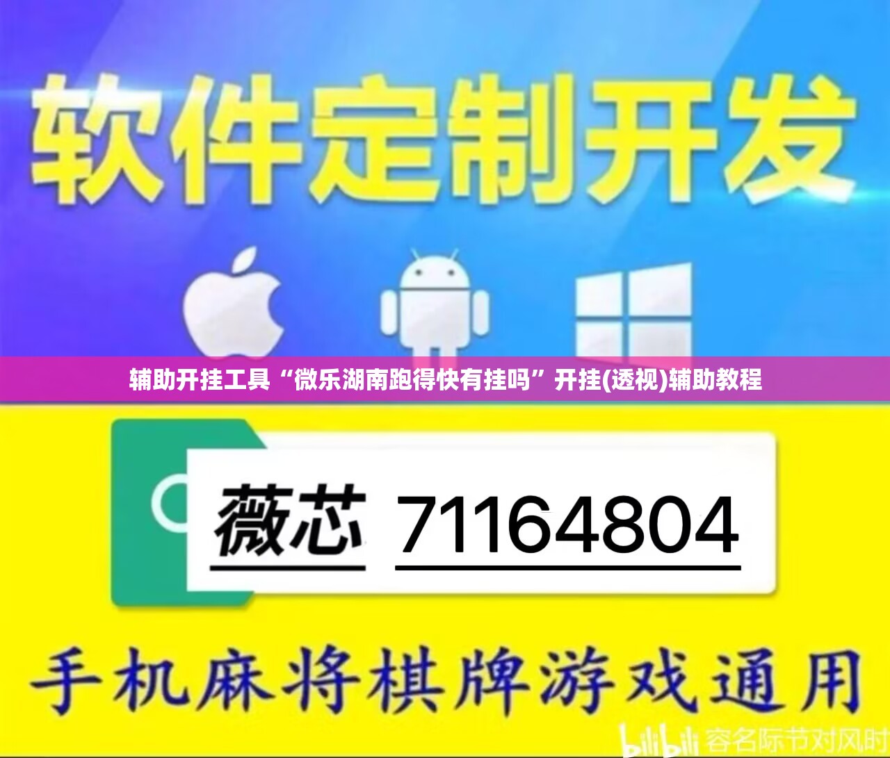 辅助开挂工具“微乐湖南跑得快有挂吗”开挂(透视)辅助教程