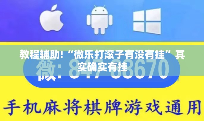 教程辅助!“微乐打滚子有没有挂	”其实确实有挂