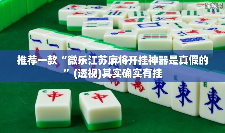 推荐一款“微乐江苏麻将开挂神器是真假的”(透视)其实确实有挂