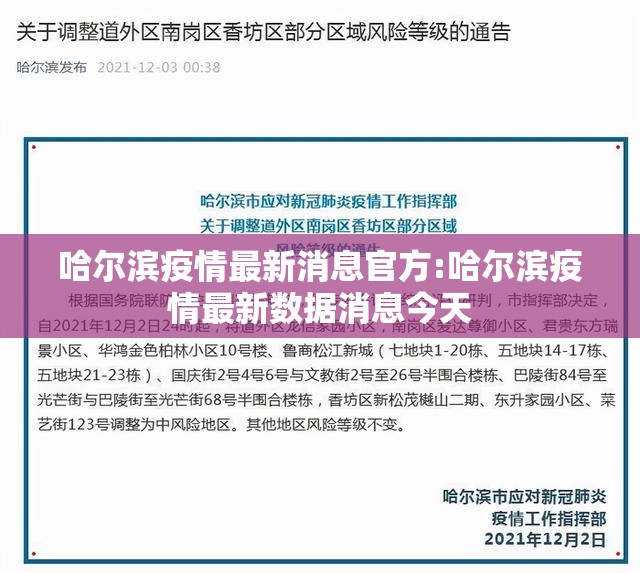 哈尔滨疫情最新消息官方:哈尔滨疫情最新数据消息今天 哈尔滨疫情最新消息官方:哈尔滨疫情最新数据消息今天