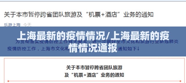 上海最新的疫情情况/上海最新的疫情情况通报