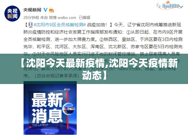 【沈阳今天最新疫情,沈阳今天疫情新动态】