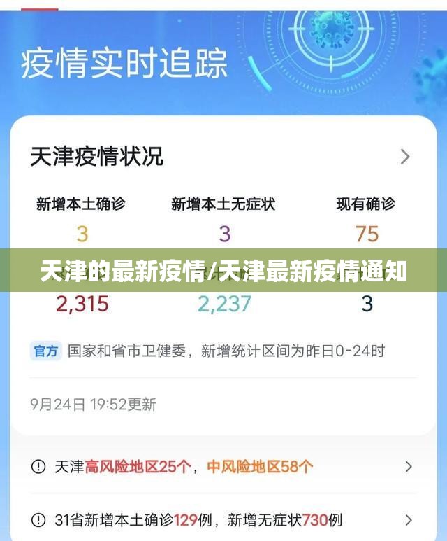 天津的最新疫情/天津最新疫情通知