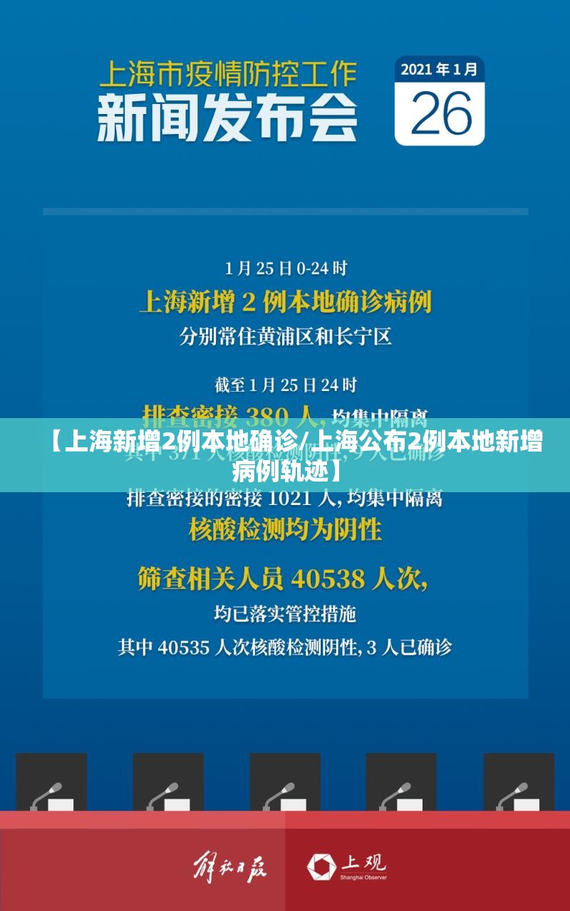 【上海新增2例本地确诊/上海公布2例本地新增病例轨迹】