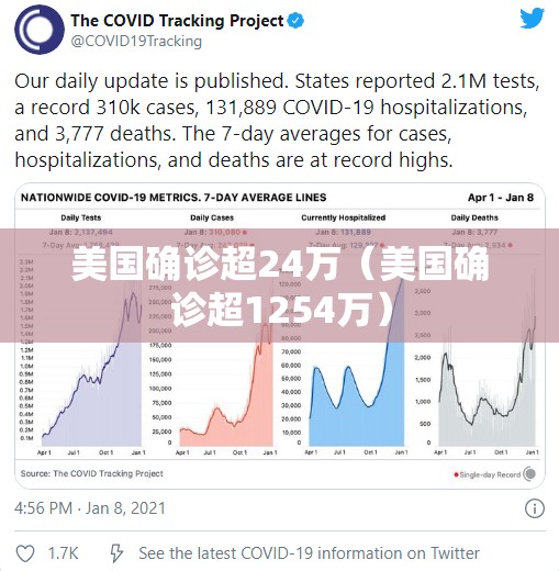 美国确诊超24万（美国确诊超1254万）