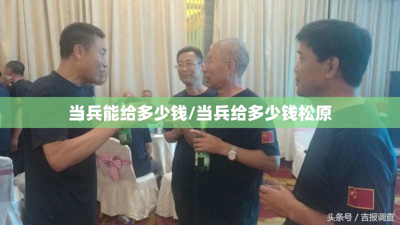 当兵能给多少钱/当兵给多少钱松原
