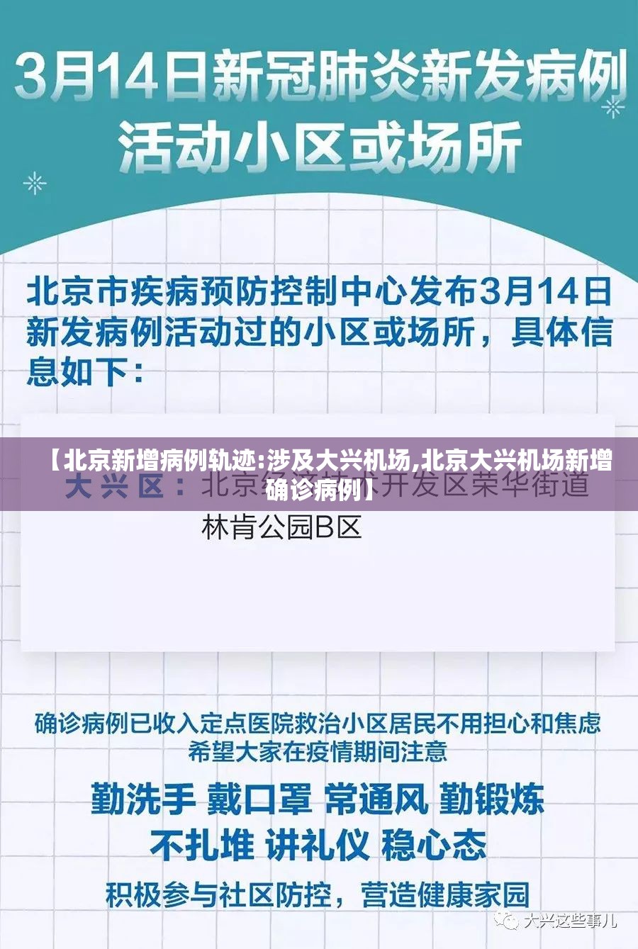 【北京新增病例轨迹:涉及大兴机场,北京大兴机场新增确诊病例】