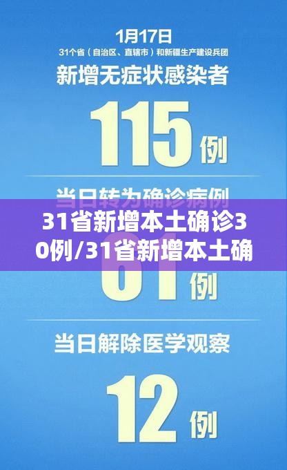 31省新增本土确诊30例/31省新增本土确诊最新数据