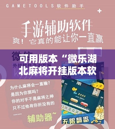 可用版本“微乐湖北麻将开挂版本软件”开挂辅助脚本+详细开挂安装教程