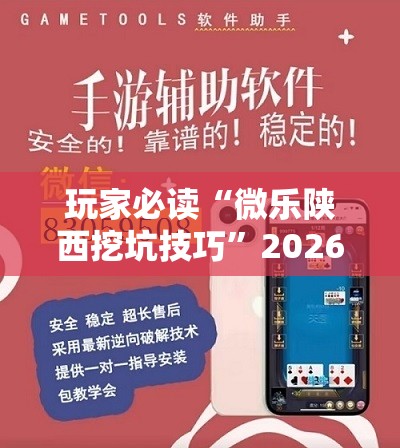 玩家必读“微乐陕西挖坑技巧”2026开挂教程步骤