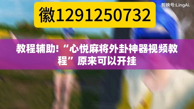 教程辅助!“心悦麻将外卦神器视频教程”原来可以开挂