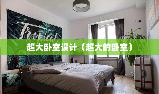 超大卧室设计（超大的卧室）