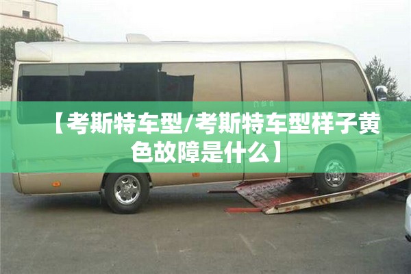【考斯特车型/考斯特车型样子黄色故障是什么】 【考斯特车型/考斯特车型样子黄色故障是什么】