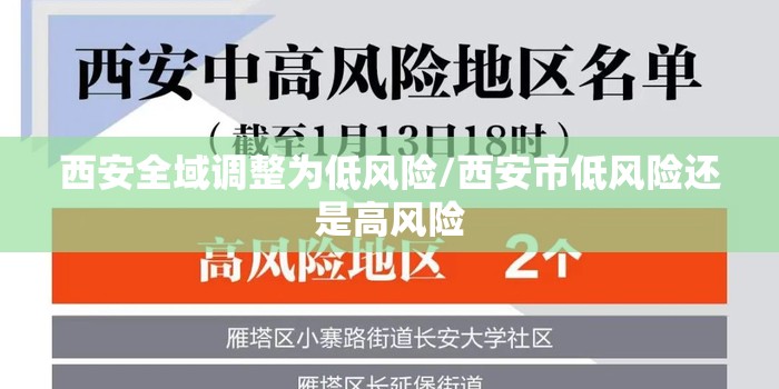 西安全域调整为低风险/西安市低风险还是高风险