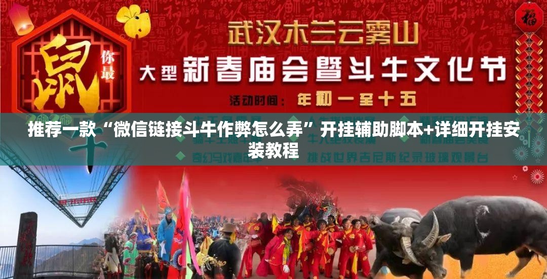 推荐一款“微信链接斗牛作弊怎么弄”开挂辅助脚本+详细开挂安装教程