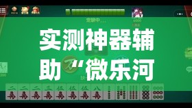 实测神器辅助“微乐河南推倒胡麻将挂”开挂(透视)辅助神器