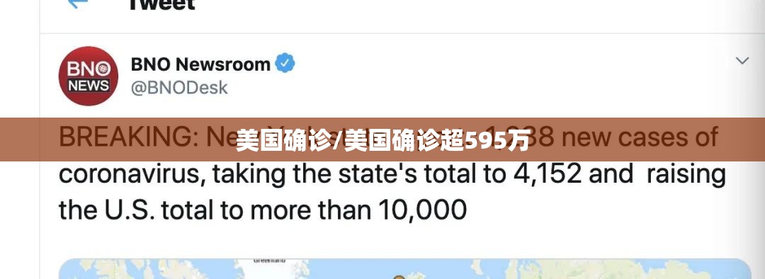 美国确诊/美国确诊超595万