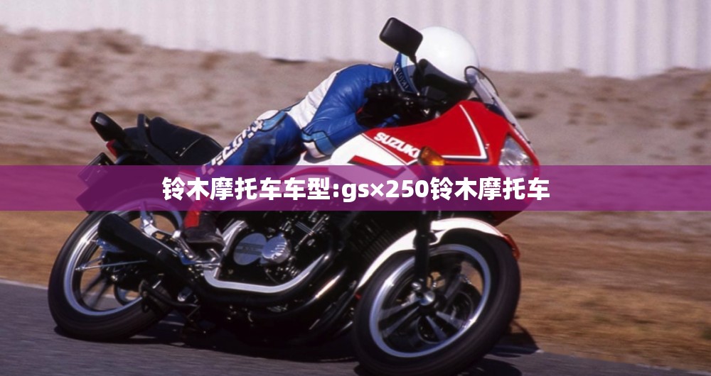 铃木摩托车车型:gs×250铃木摩托车